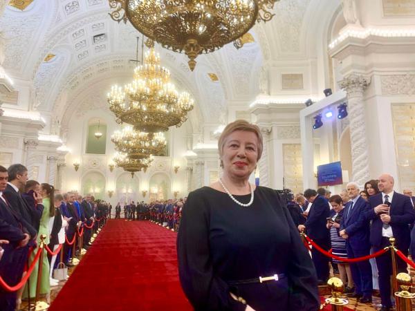 Участие Н.А. Забелиной в церемонии инаугурации президента России В.В. Путина 